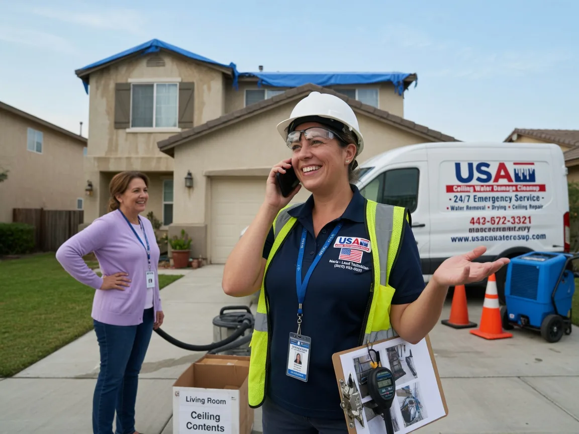 Ceiling Water Damage Restoration Peggy, TX FAQs